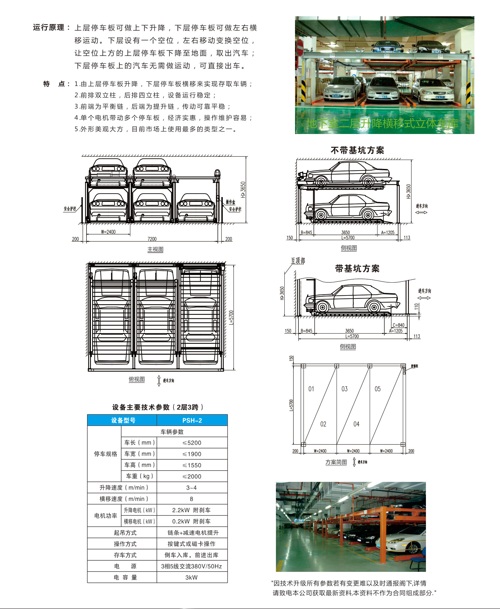 PSH-2 二層升降橫移車(chē)庫（型号二）
